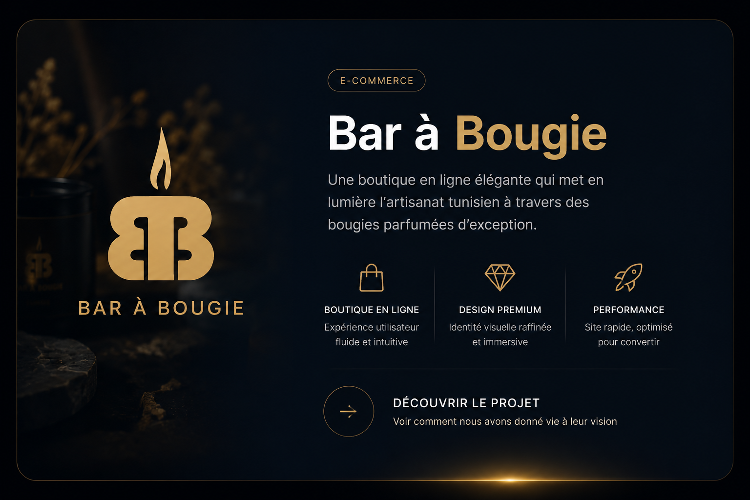 Bar à Bougie